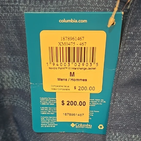 Columbia Men's 3 In 1 Interchange Performance Jacket - Picture 2 of 8